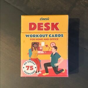 Zinsk Desk Workout Cards - for home or office